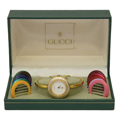 gucci watch interchangeable bezels